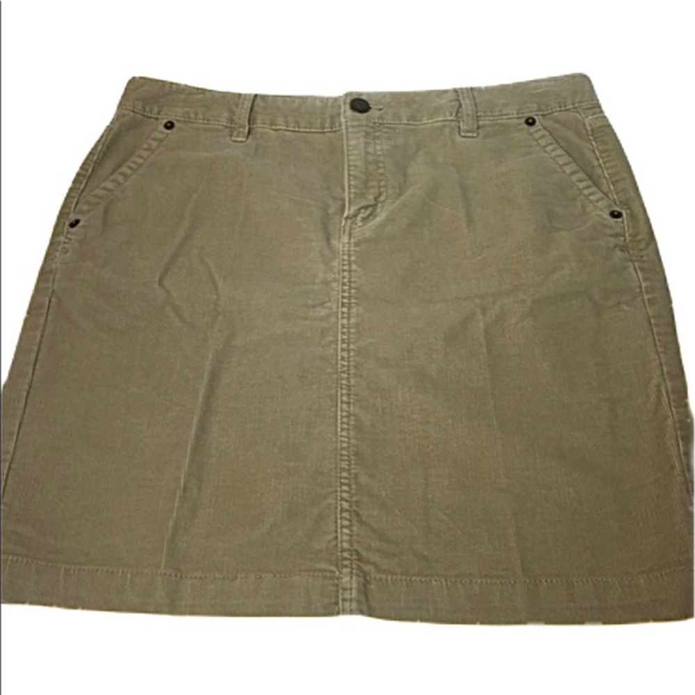 Tan Corduroy BASS Skirt - NWT - Picture 1 of 4